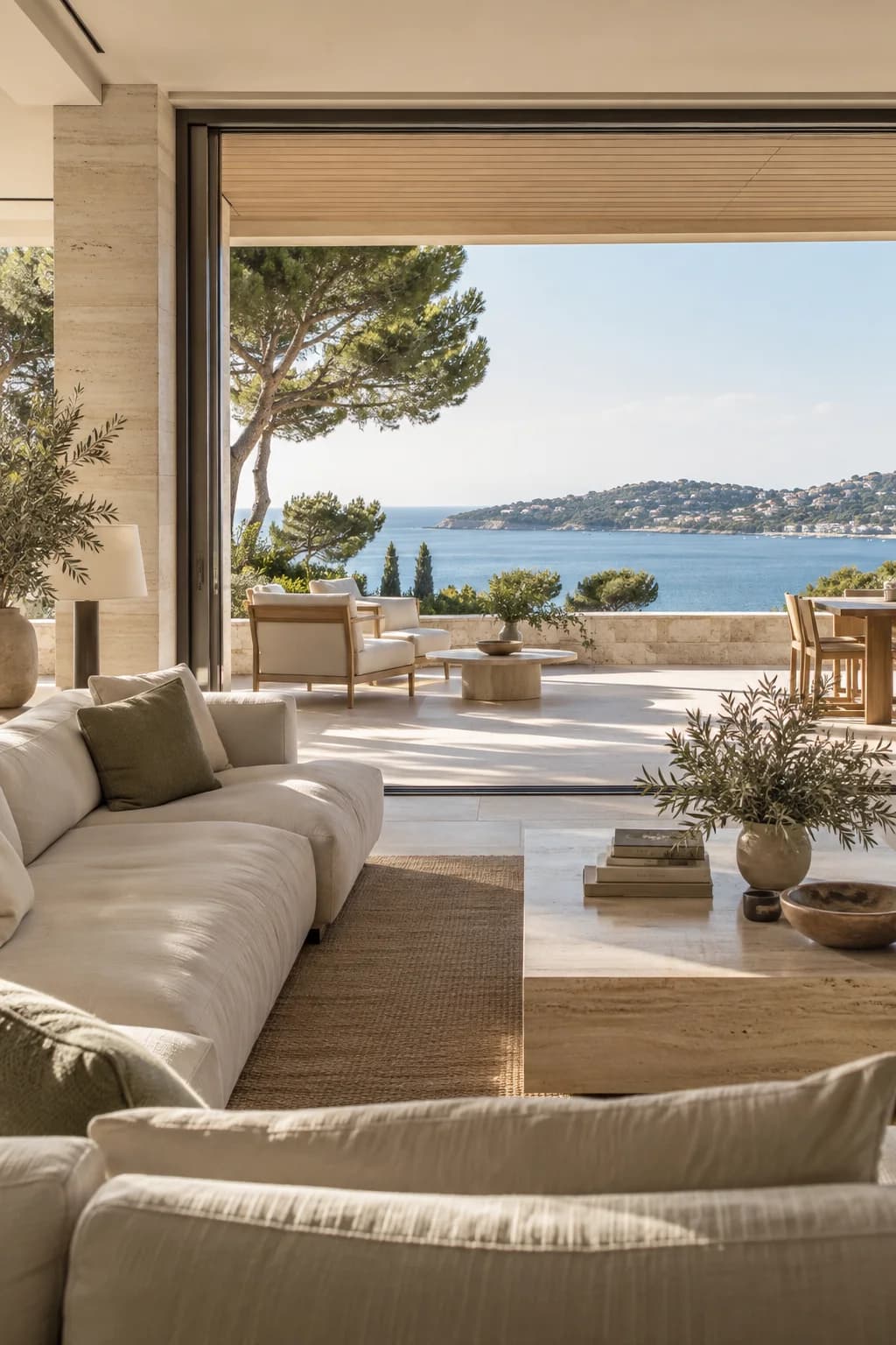 A furnished prime residence overlooking the sea on the Athens Riviera
